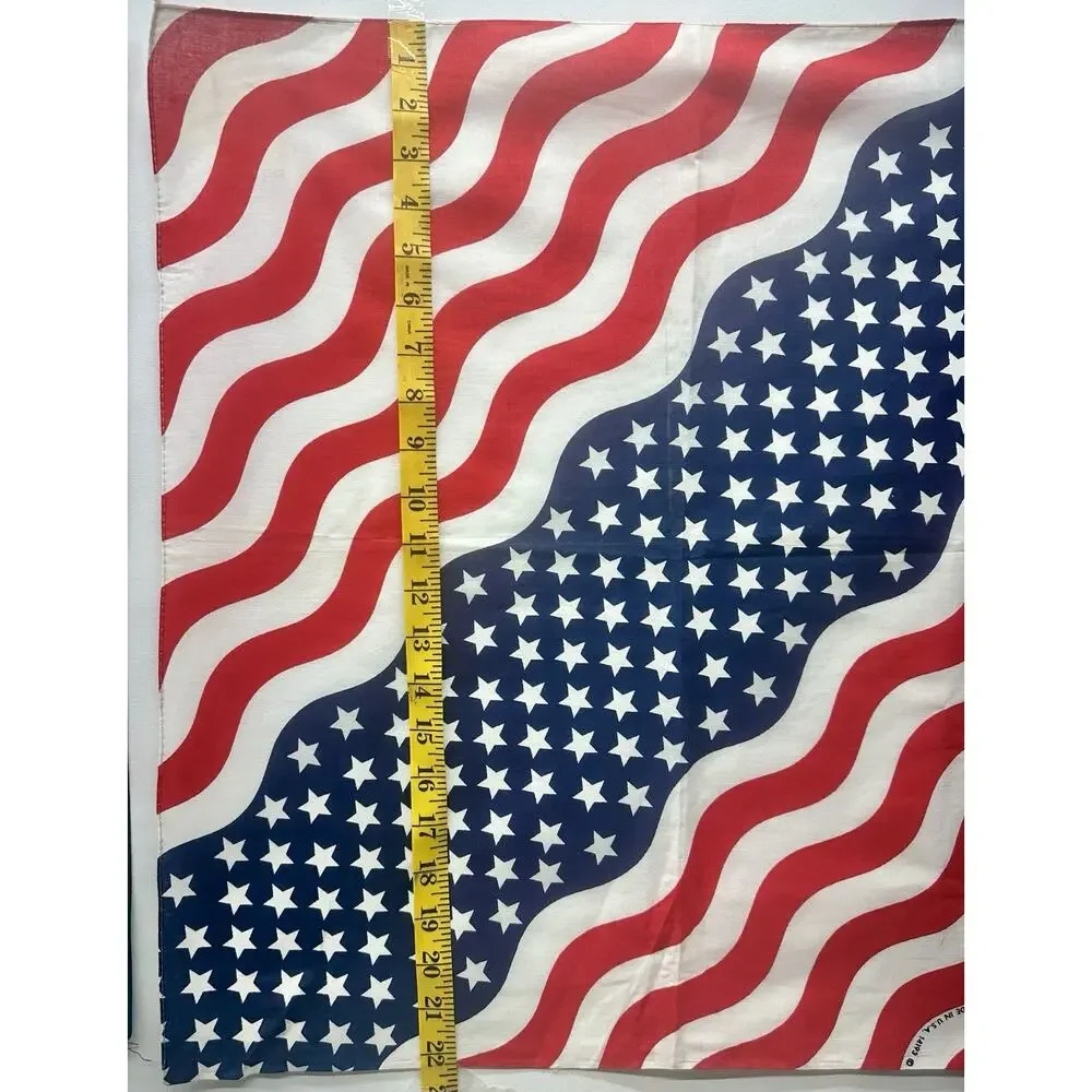 2-Vintage Driving Long & Hard Trucking Along Semi American & US Flag‎ Bandana